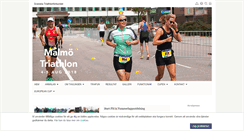 Desktop Screenshot of malmo-triathlon.se